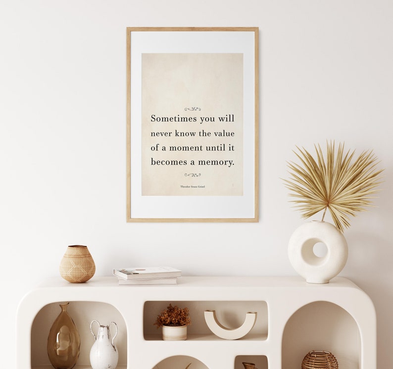 Quote Print Wall Art Print Quote Wall Art Minimalist Wall Etsy