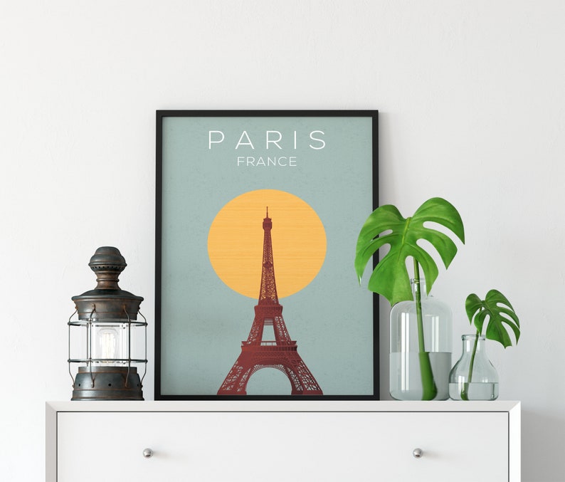 Paris Print Paris Wall Art Prints Paris Poster Travel Etsy UK