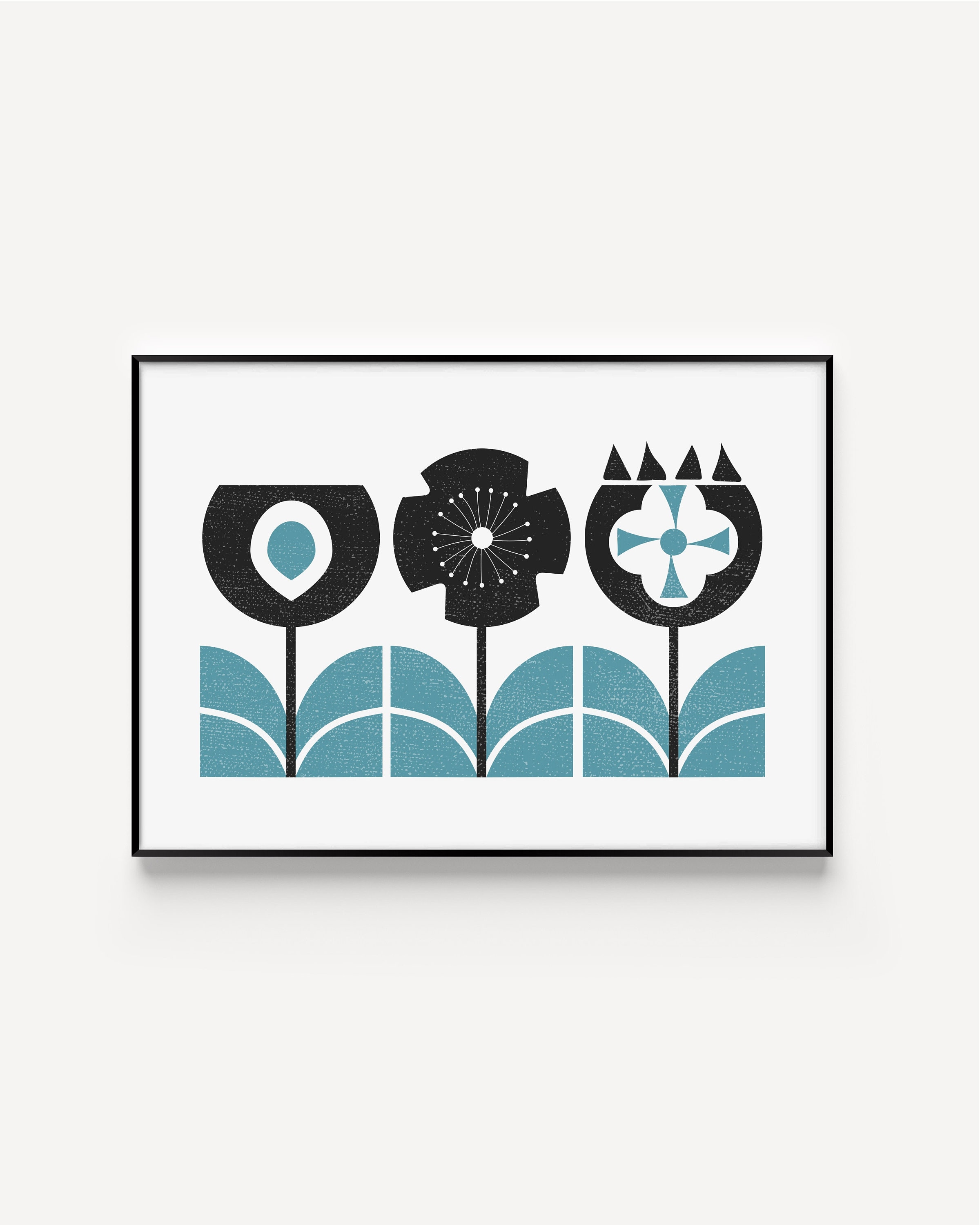 Nordic Wall Art Nordic Print Wall Art Print Flower Print Etsy