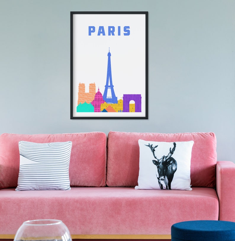 Paris Wall Art Paris Print Travel Print Wall Art Print Etsy UK