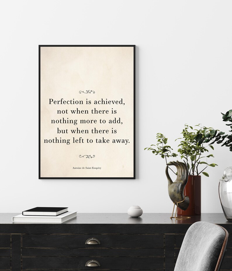 Wall Art Print Quote Print Quote Wall Art Minimalist Wall Etsy UK