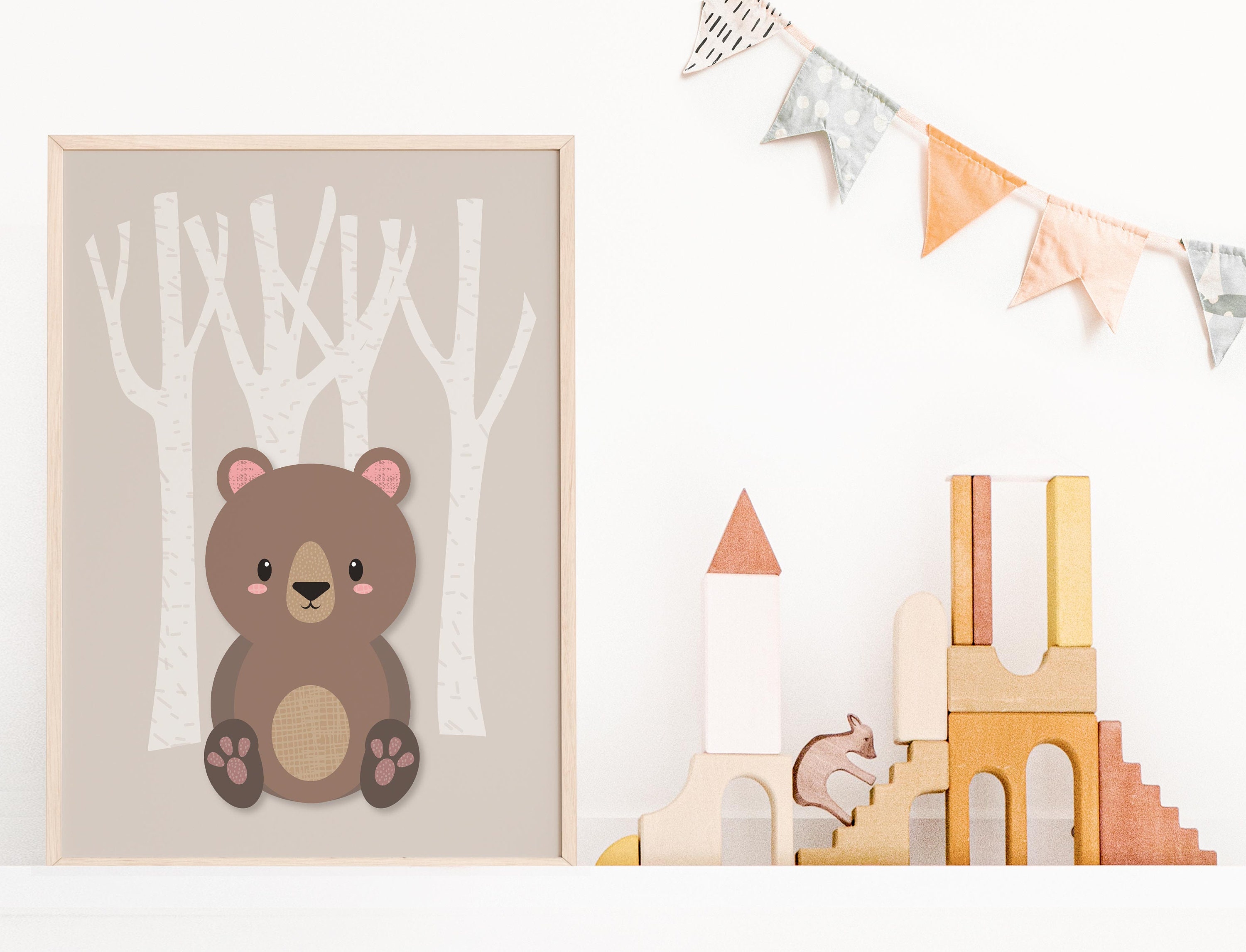 Nursery Wall Art Nursery Prints Set of Nursery Prints Wall Etsy UK
