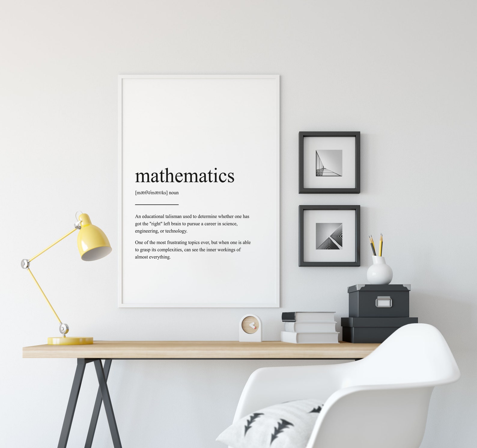 Mathsy Mathematics Definition Print, Wall Art Print, Quote Print, Prints, Wall ...
