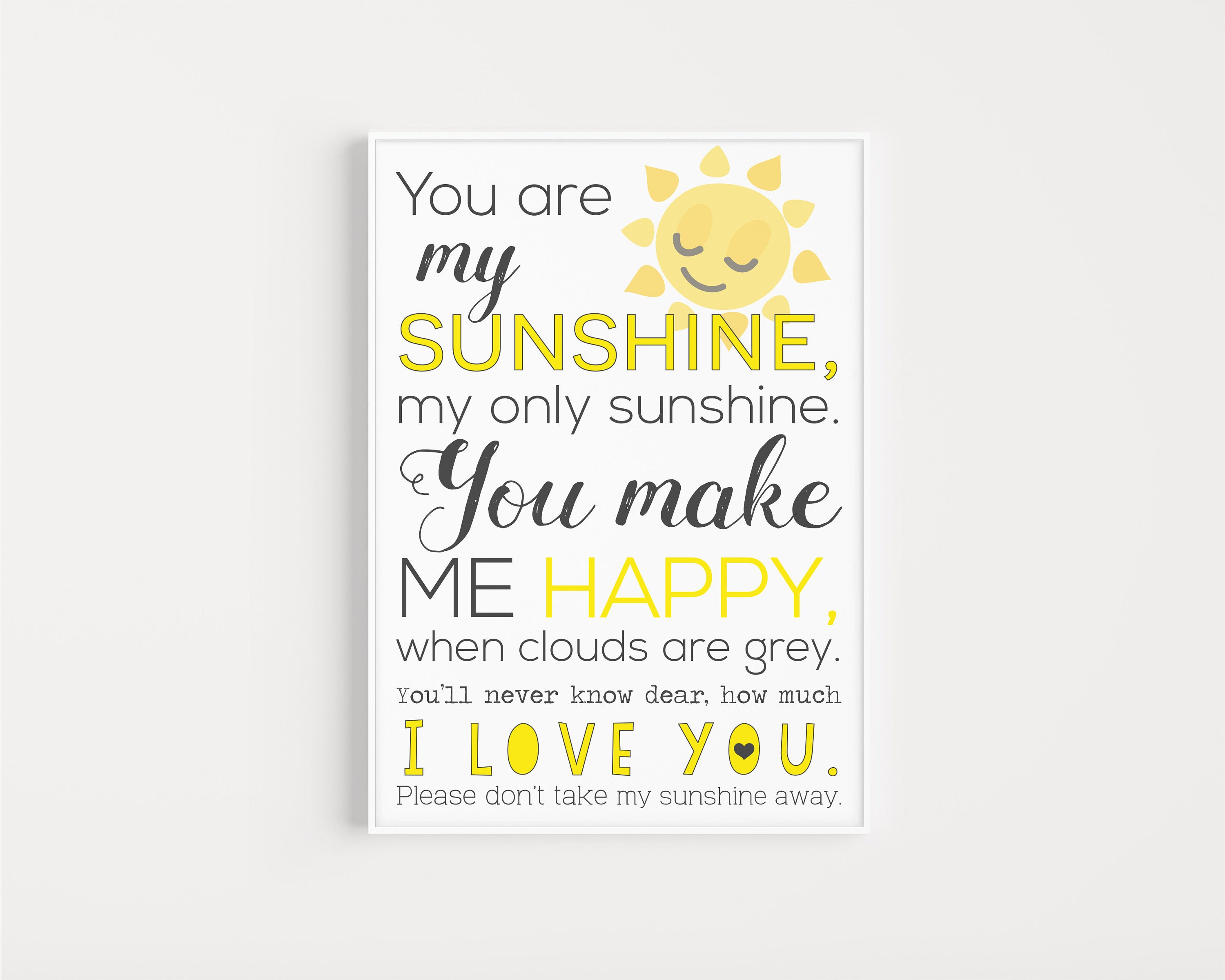 You are my jam quote poster print from Just Cool Design