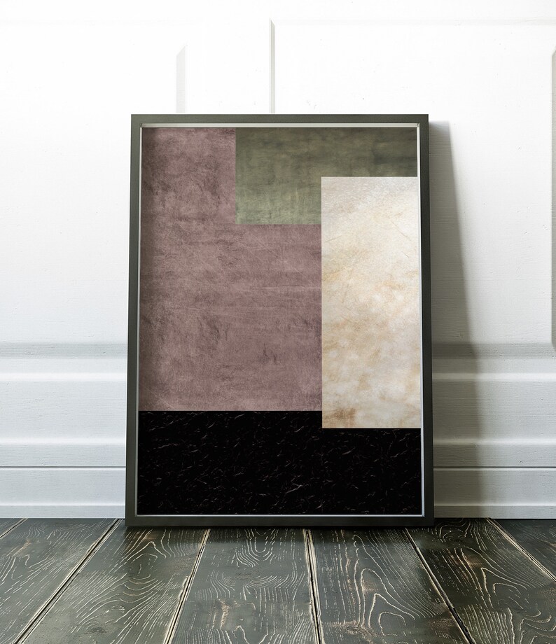 Set of Prints, Wall Art, Abstract Print, Minimalist Print, Abstract Wall Art, Minimalist, Art Print Set, Wall Art Print, Scandinavian Print image 8