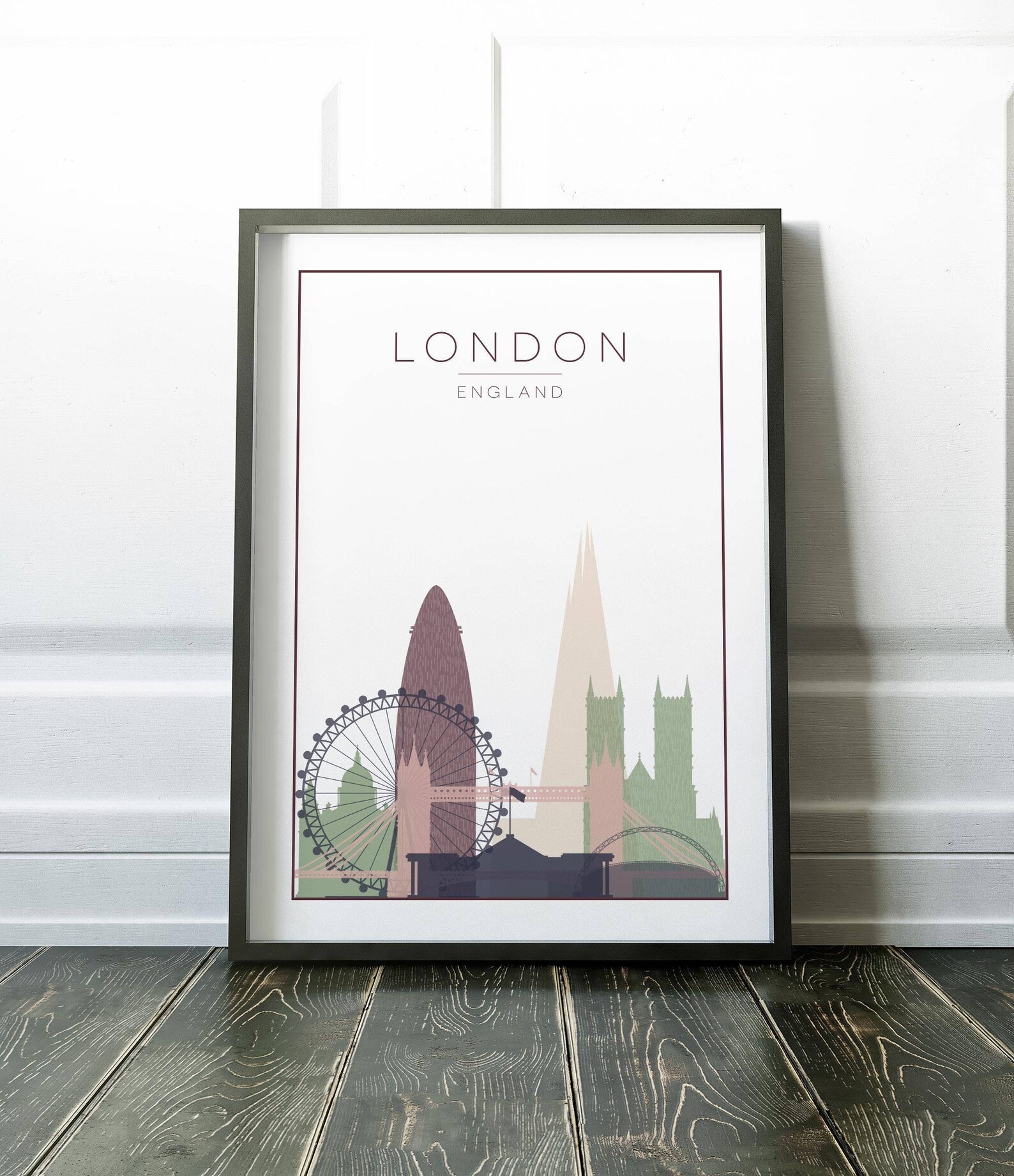 Wall Art London Wall Art London Print London Poster Etsy UK