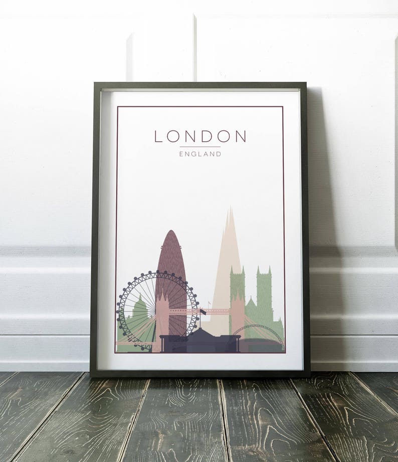 Wall Art London Wall Art London Print London Poster Etsy UK