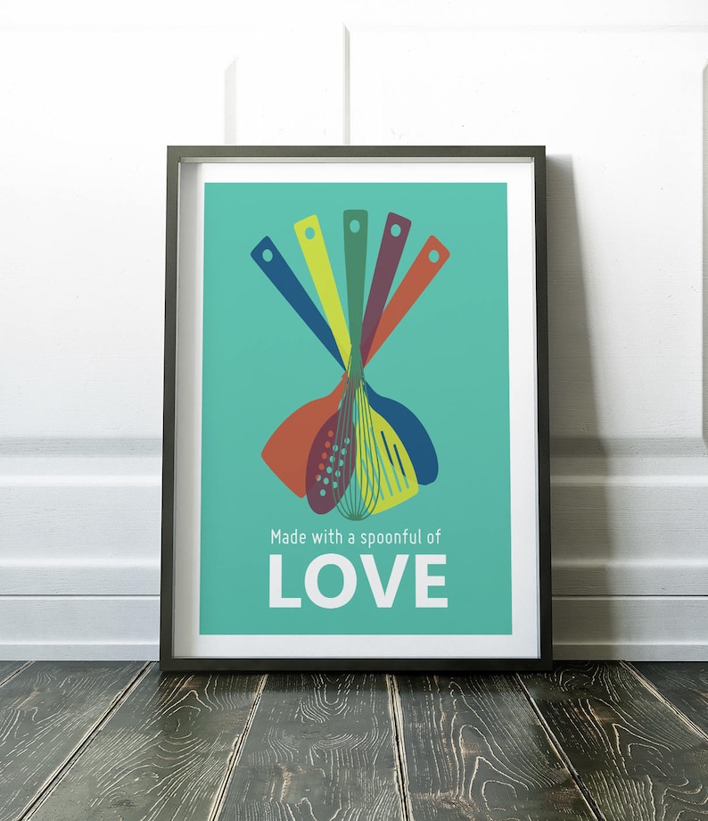 Kitchen Print Wall Art Kitchen Wall Art Prints Wall Decor Etsy