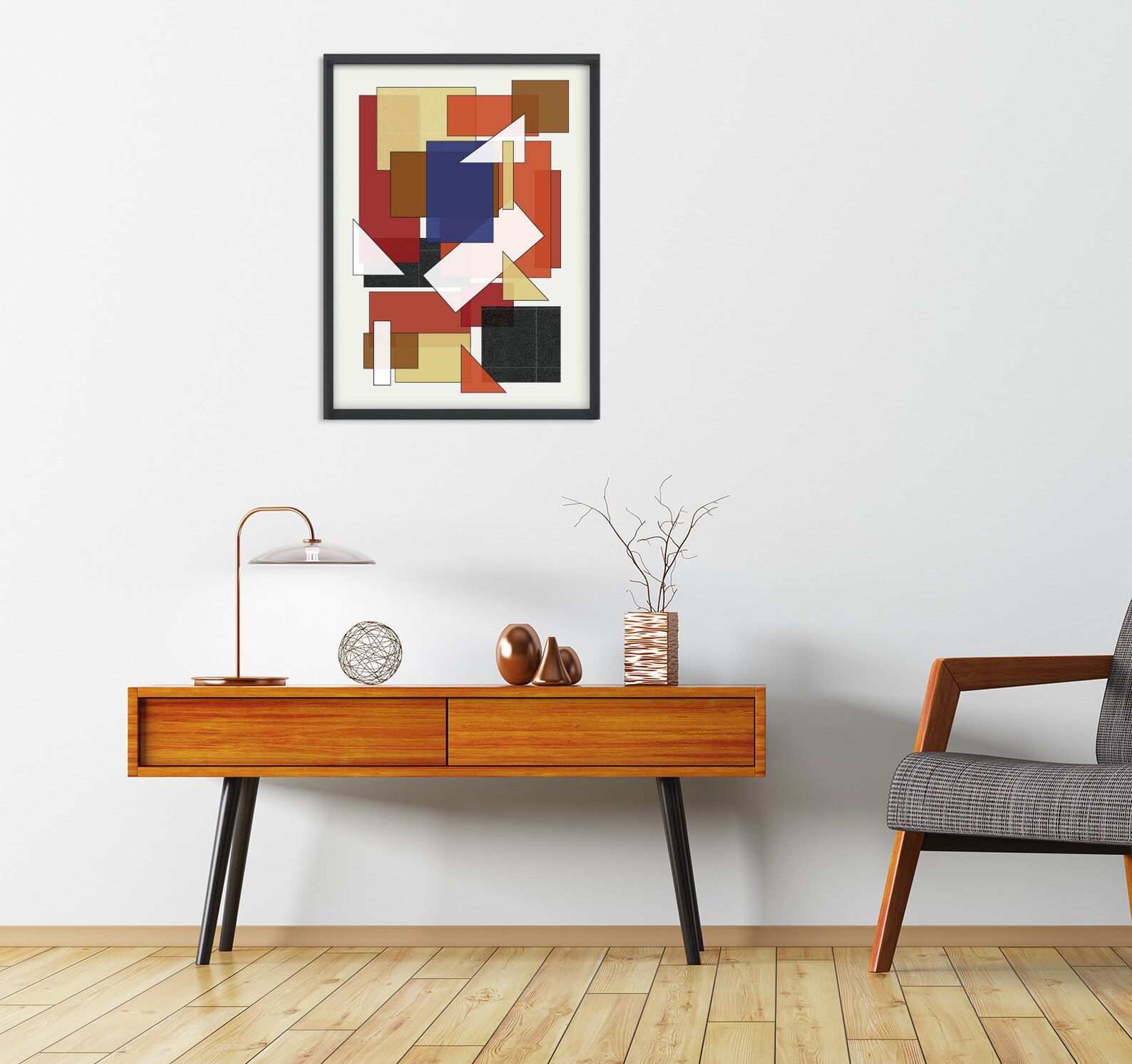 Retro Wall Art Mid Century Modern Prints Mid Century Art Etsy UK