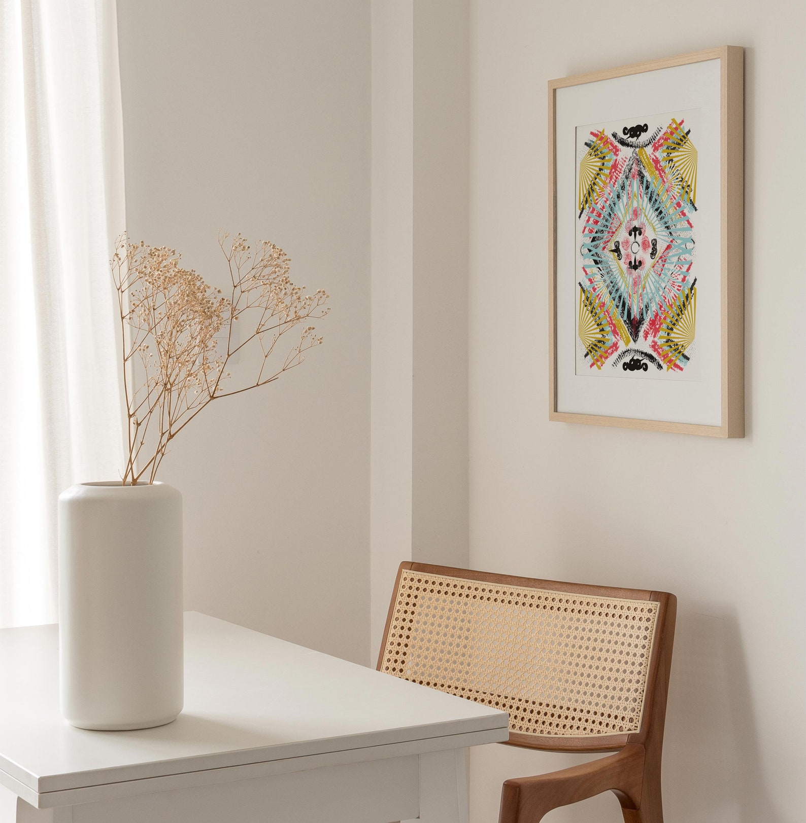 Wall Art Wall Art Print Retro Wall Art Abstract Wall Art Etsy UK