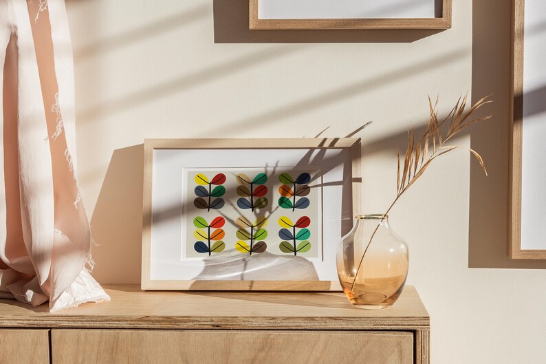 Mid Century Modern Wall Art Print Tree Wall Art Etsy UK