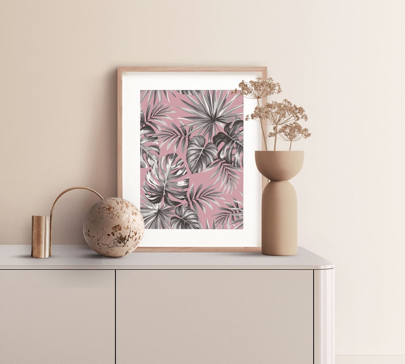 Monstera Wall Art Botanical Print Prints Wall Art Etsy