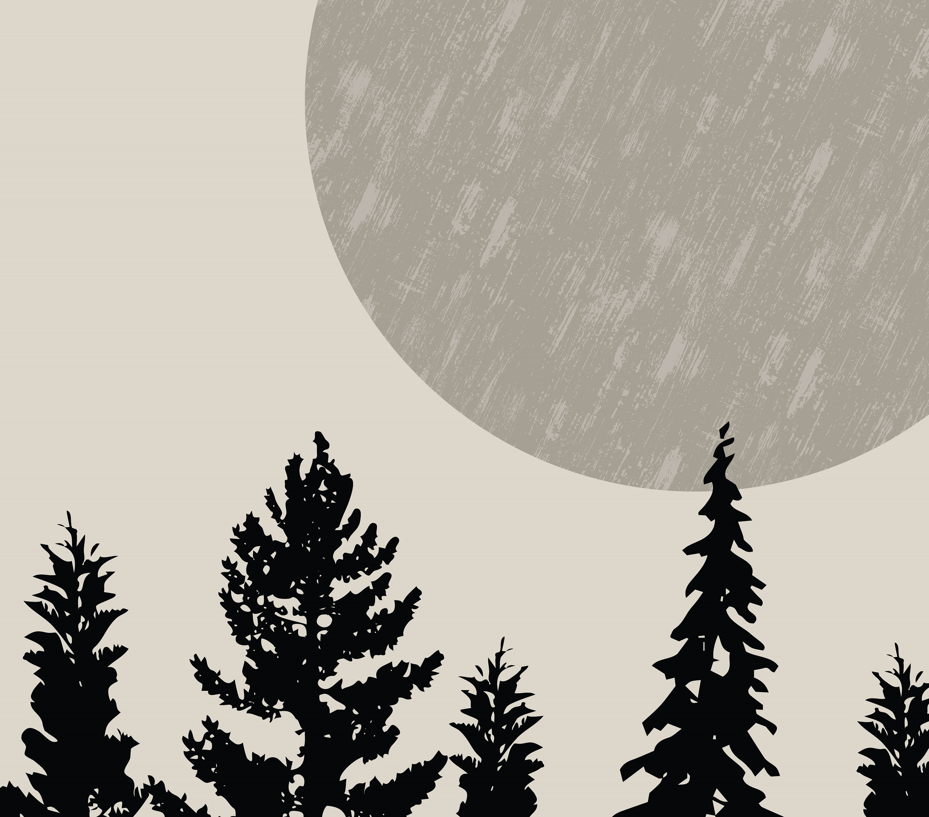 Tree Print, Tree Art Print, Wall Art Print, Wall Art, Minimalist Print ...