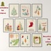 Mid Century Modern, Christmas Print, Mid Century Cat, Christmas, Prints ...