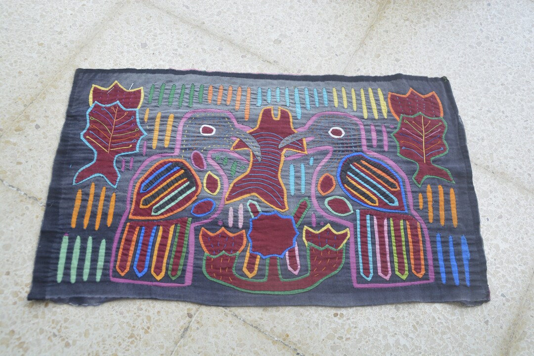 B787. OLD BIRDS MOLAS - Etsy