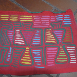 593. OLD GEOMETRIC MOLA Panama # 593