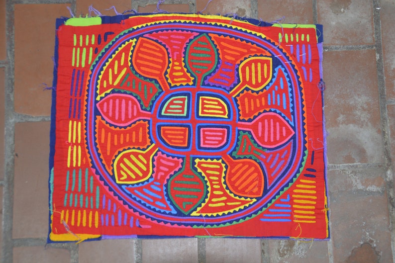 136. OLD Vintage GEOMETRIC MOLA From My Vintage Collection - Etsy