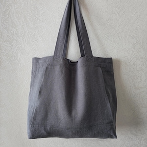 linen tote bag