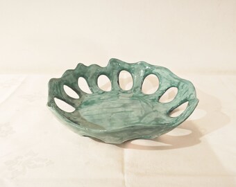 Delicate Light Green Fruit Bowl