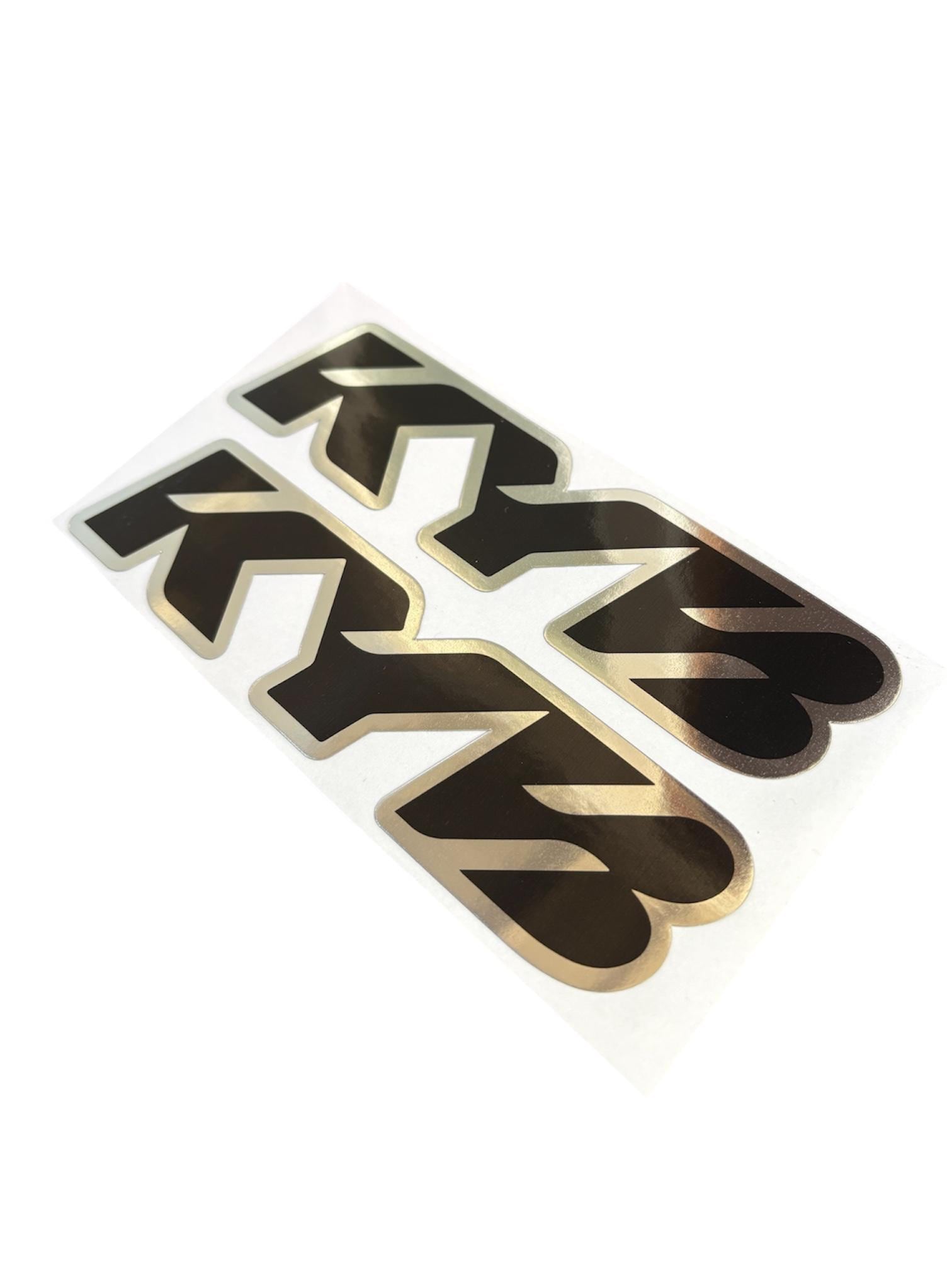 KYB Fork Decals 6x2