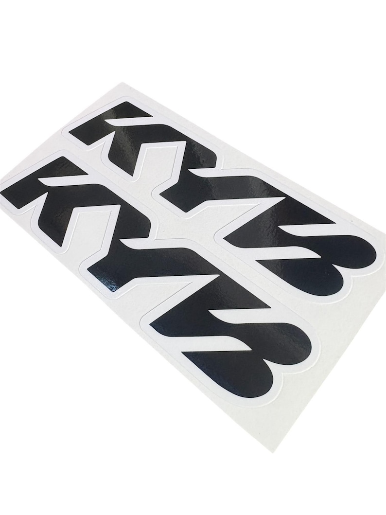 KYB Fork Decals 6x2