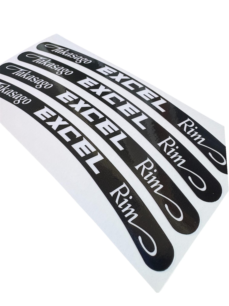 Execl Rim Decals Excel Wheel Decals MX Surron Talaria Rim Sticker 4pcs - Etsy