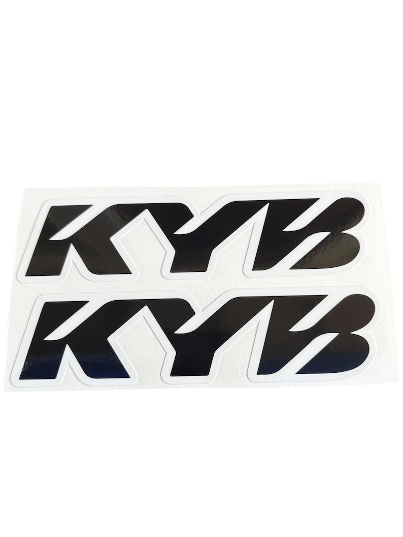 KYB Fork Decals 6x2