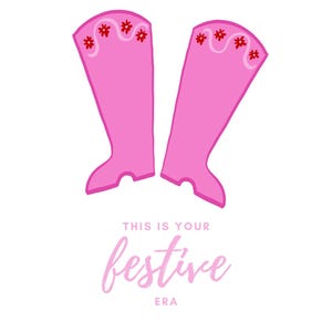 Swiftmas Christmas Swifty Posters and Prints Illustrations