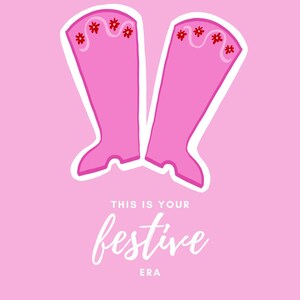Swiftmas Christmas Swifty Posters Illustration