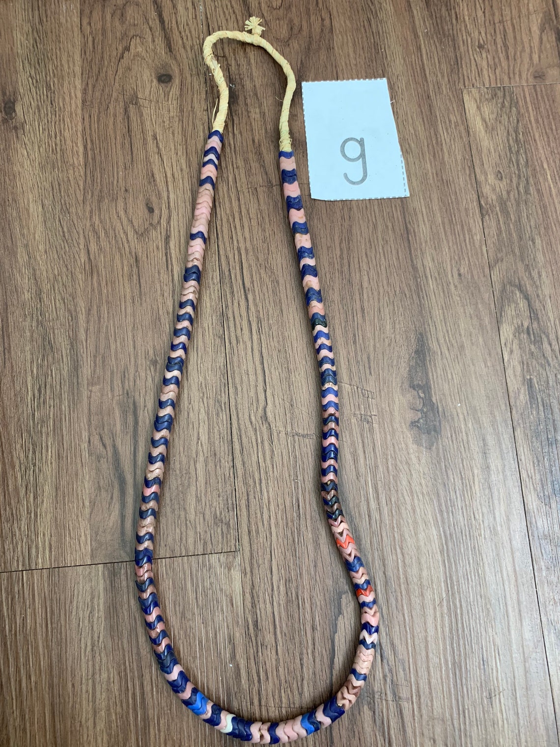 Multicolored Snake Beads Large African Trade Beads Jewelry Etsy