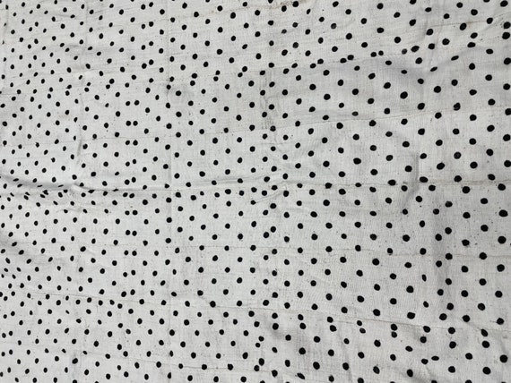Polka dot authentic mudcloth - image 2