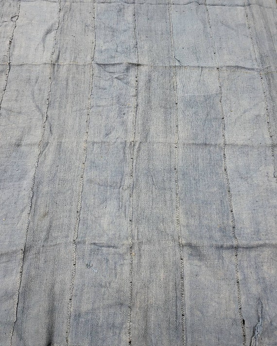 Solid Grey mudcloth - image 1