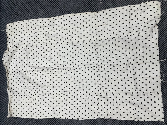 Polka dot authentic mudcloth - image 1