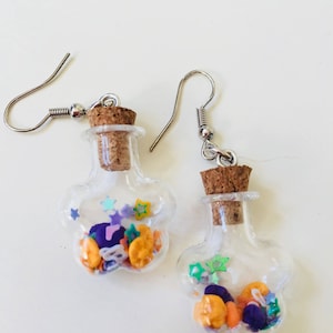 AESTHETIC EARRINGS, POLYMER Clay Earring, Lightweight Statement Dangle Earrings, Statement Clay Summer Jewelry