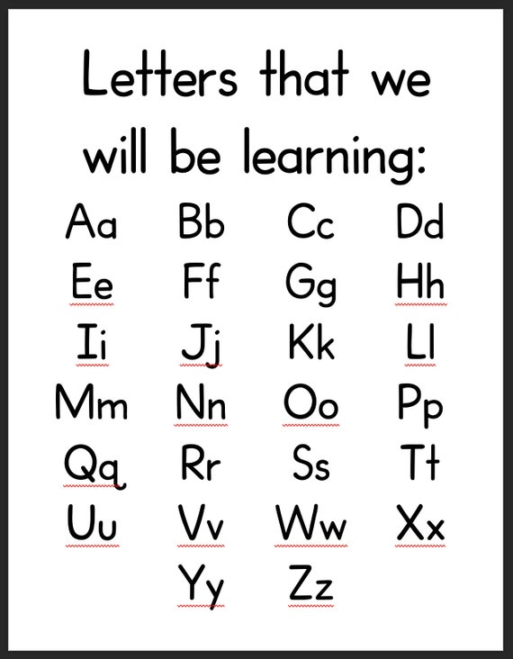 Learning To Write Letters Worksheets