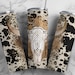 Western Tumbler Design Cowgirl Bull Cow Skull Seamless Country Sublimation Designs Downloads - Skinny 20oz - PNG 2022 