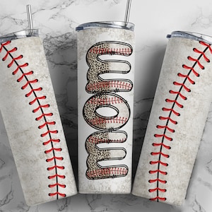 Baseball Mom Tumbler Wrap Cheetah Print Nahtloser Becher Design Sublimation - Skinny 20oz - PNG 2022