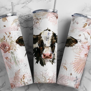Cute Cow Farm Life western bekerontwerp cowgirl naadloos land sublimatie ontwerpen downloads - mager 20oz - png 2022