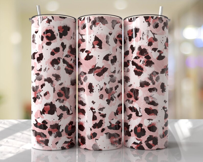 Pink Cheetah Print Leopard Print Sublimation Designs Downloads - Etsy