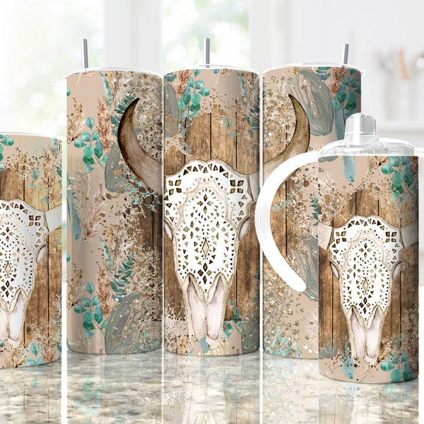 Mama Mini Rustic Boho Western Tumbler PNG Set Mom Sippy 15oz Tumbler Wrap PNG Seamless Sublimation Designs - Tumbler 20oz Design - 2022