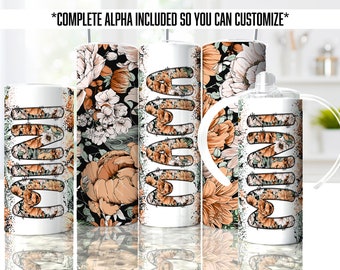 Mama Mini Set 12oz Sippy 15oz Tumbler Wrap PNG With Alpha Seamless Sublimation Designs - Skinny Tumbler 20oz Design - PNG 2022