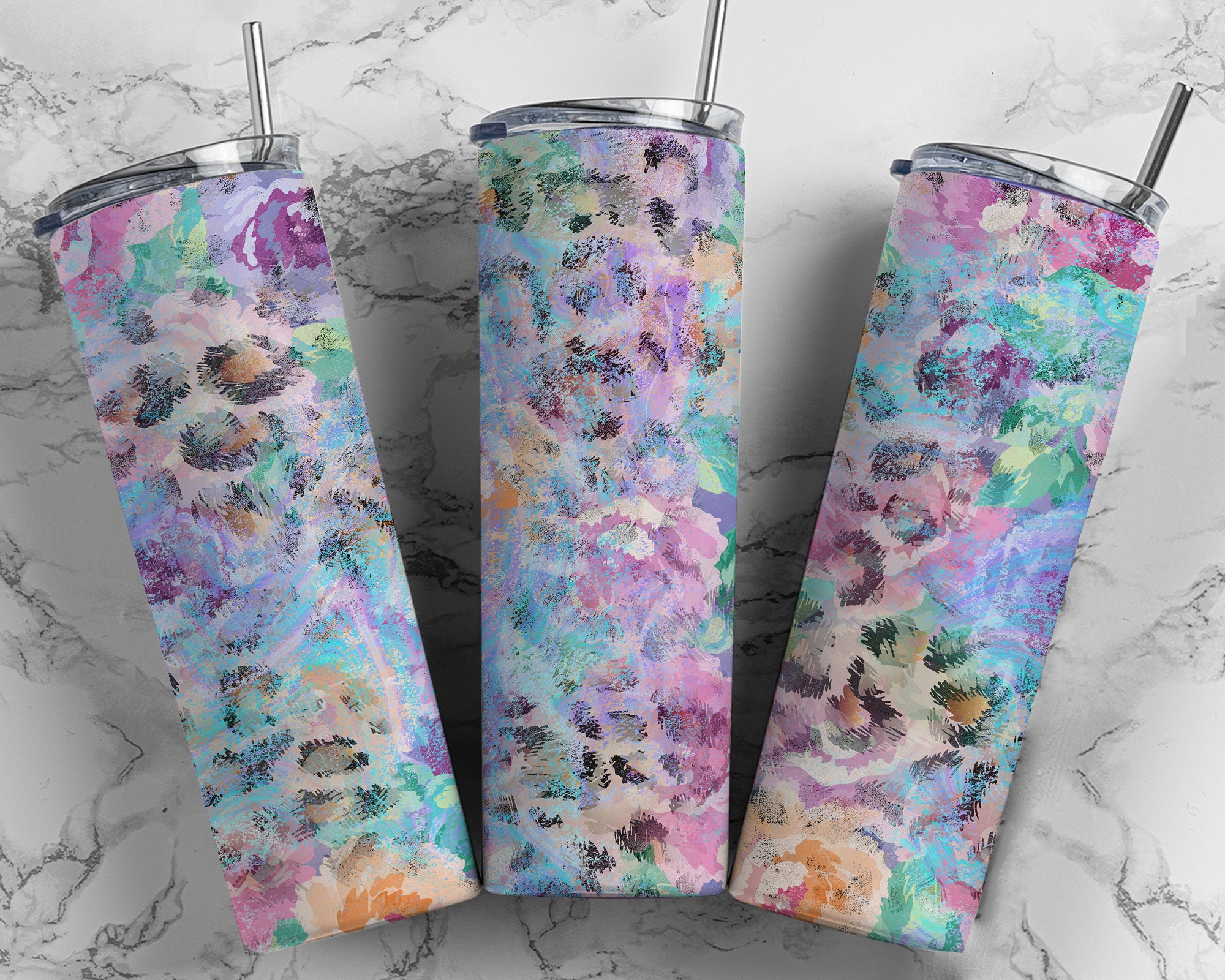 Tumbler Wrap Bundle Western Country Floral PNG Seamless - Etsy