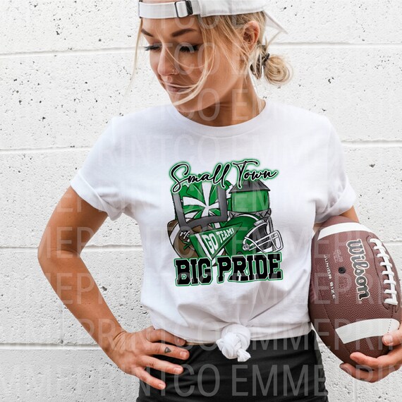 Small Town Big Pride-Green Tee Small Town Big Pride-Green Tee