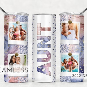 Tante Tumbler Wrap Lila Milky Way Sparkle Sublimationsbecher Nahtlose Sublimationsdesigns Downloads - Skinny 20oz Design - PNG 2022