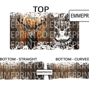 Funny Mens - Deer Hunting - 40oz Tumbler Wrap Sublimation Design Download PNG - DTF Digital File Download - Tumbler Template EmmePrintCo image 3