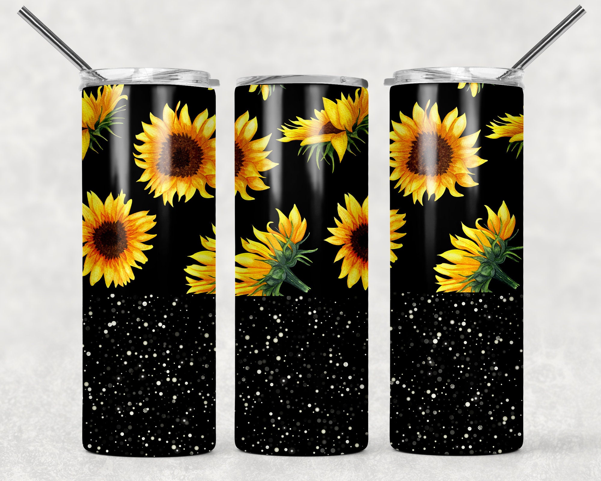 LV Sunflower Tumbler Sublimation Transfer – Glitter N Glitz Designs