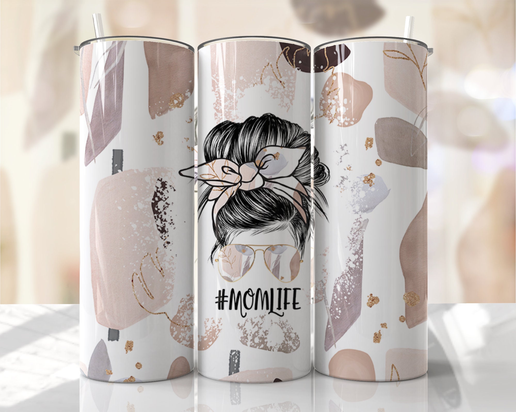 20oz Mom Life- Tumbler – CoffeeOverCardio