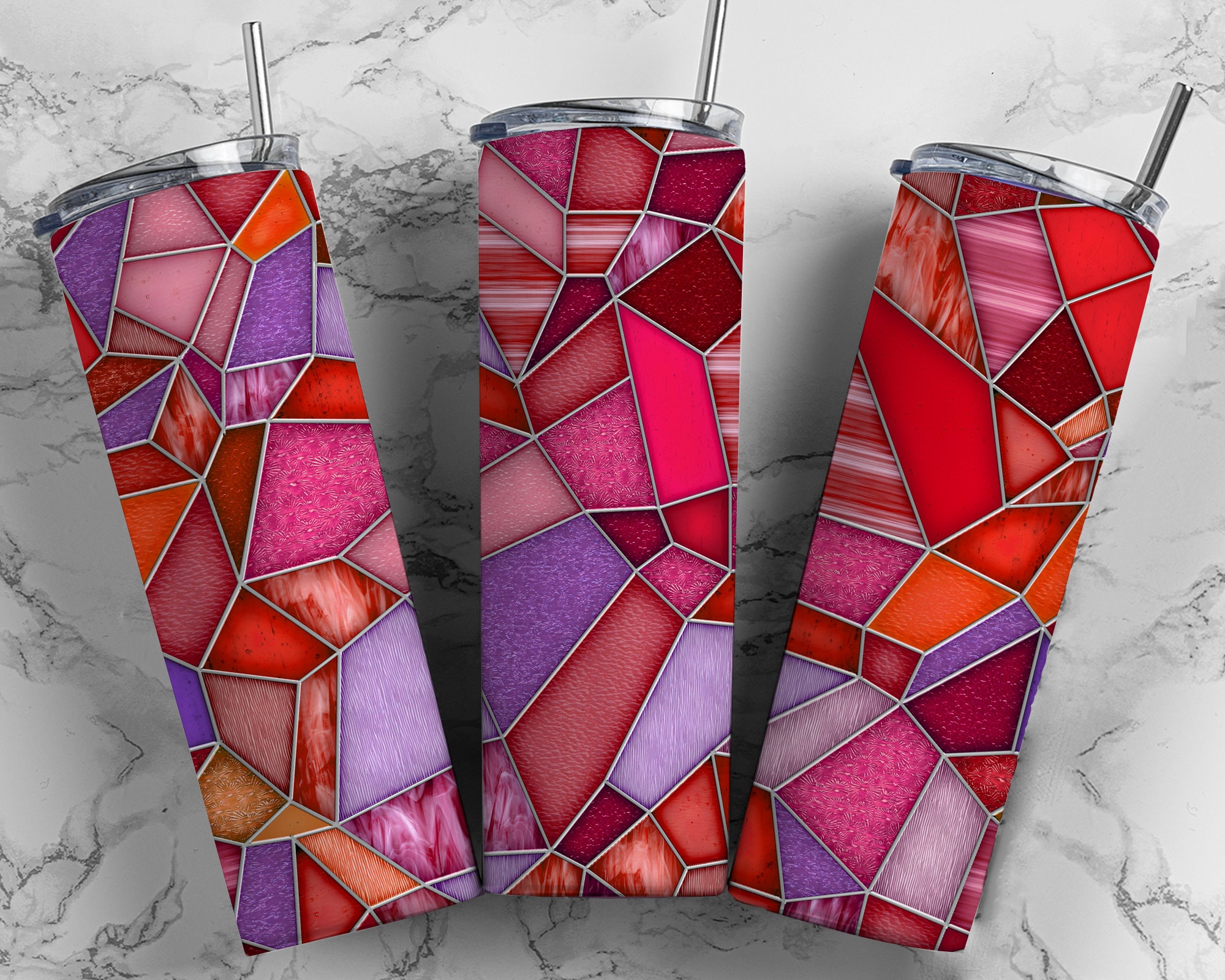 Red Glass Tumblers - Etsy