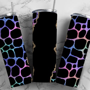 Neon Tumbler Wrap Add Your Own Text Sublimation Tumbler Seamless Sublimation Designs Downloads - Skinny Tumbler 20oz Design - PNG 2022