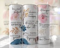 Positive Quotes - Affirmations - 20oz Skinny Seamless Tumbler Wrap PNG - Sublimation Tumbler Template - EmmePrintCo product logo